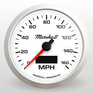 3-3/8" In-Dash Tachometer (2251).  0-10000 RPM, Full Sweep Electric
