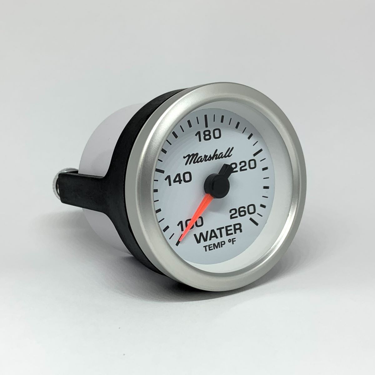 SCX Full Sweep Electric Water Temperature Gauge, White Dial