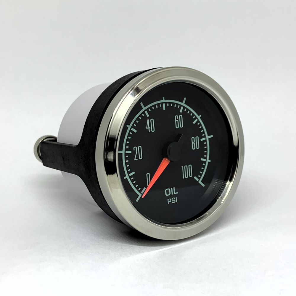 Oil Pressure.  60s Muscle - 1969 Camaro Style Performance Gauge 