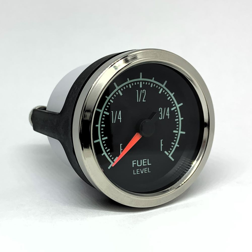 Fuel Level, Programmable.  60s Muscle - 1969 Camaro Style Performance Gauge 