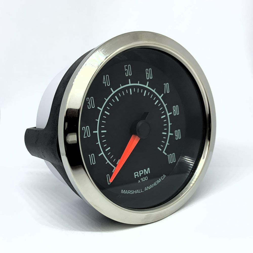 In-Dash Tachometer.  60s Muscle - 1969 Camaro Style Tachometer