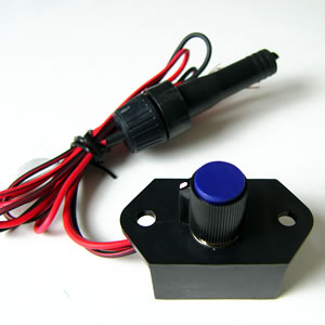 Dimmer switch for Marshall stepper motor gauges with LED lighting