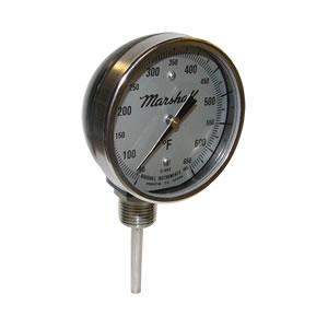 Bimetal Type Temperature Gauge - PCI Instruments