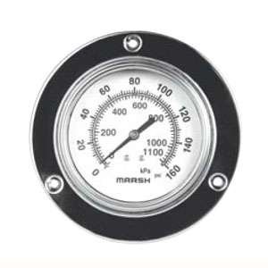 Severe Service 63MM Marsh Pressure Gauges from MARSH