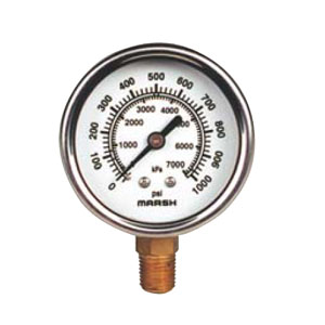 Marsh pressure deals gauge